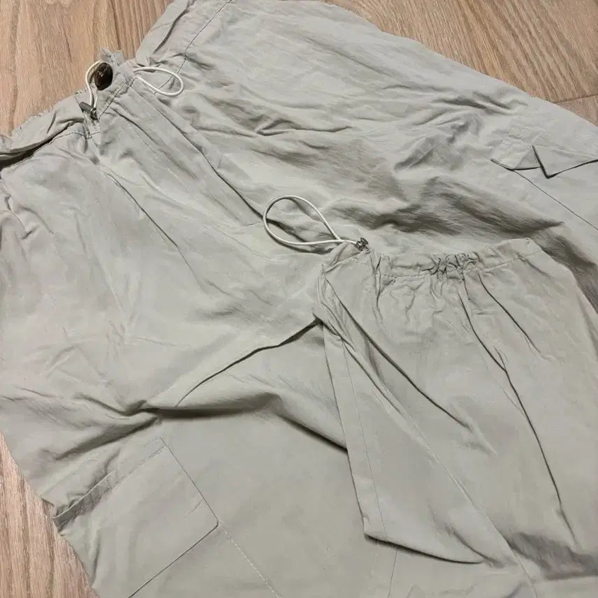 [BUNJANG] Nylon Cargo Jogger Pants / 고퀄 나일론 카고 조거 팬츠