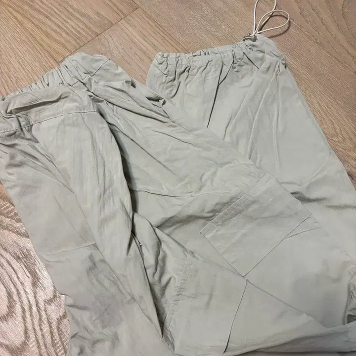 [BUNJANG] Nylon Cargo Jogger Pants / 고퀄 나일론 카고 조거 팬츠