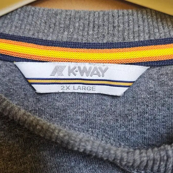 [BUNJANG] K-Way Big Logo Sweatshirt (2XL) / K-WAY(까웨) 빅로고 맨투맨(2XL)