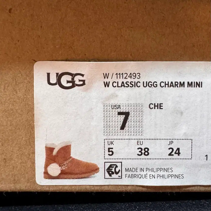 [BUNJANG] UGG Classic Mini Boots US7 (240mm) / (정품)UGG 클래식 어그 참 미니 부츠 US7 (240)
