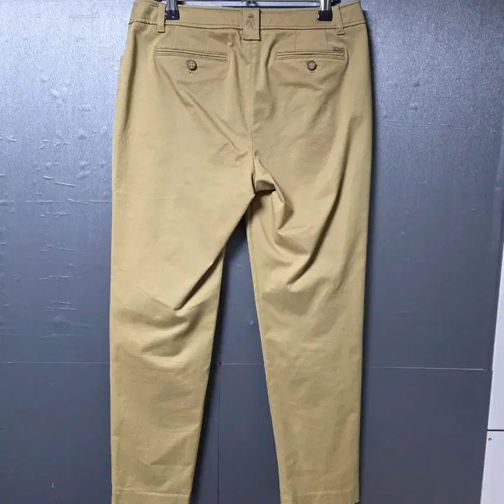 [BUNJANG] Hazzys Beige Cotton Pants / 헤지스 베이지색 여성 면바지 허리둘레  26-27 춘추용