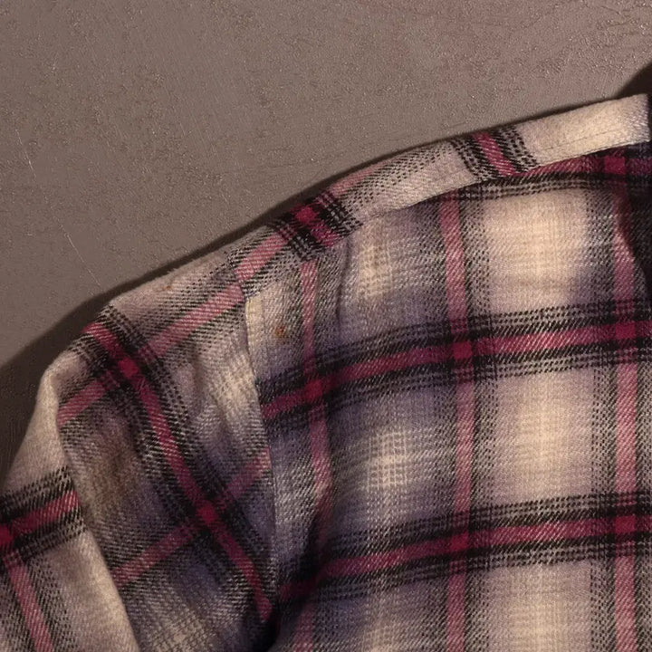 [BUNJANG] C419 Flannel Check Trucker Jacket / 플란넬 체크 트러커 자켓 C419