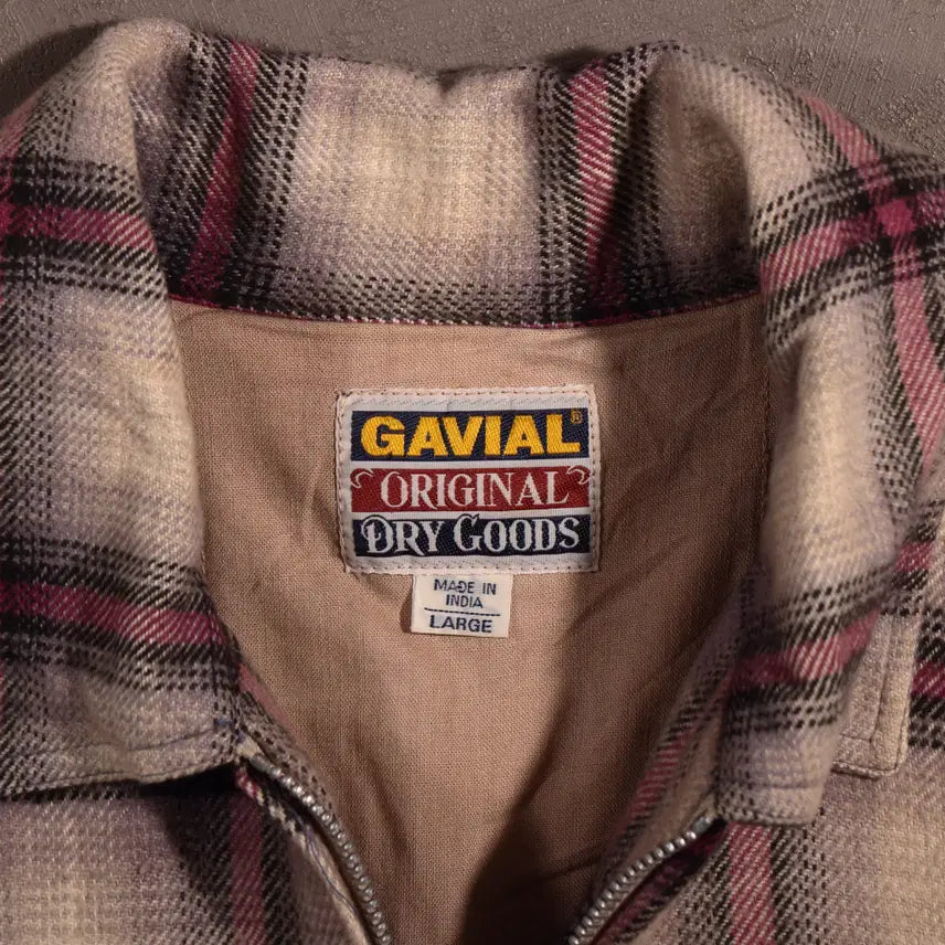 [BUNJANG] C419 Flannel Check Trucker Jacket / 플란넬 체크 트러커 자켓 C419