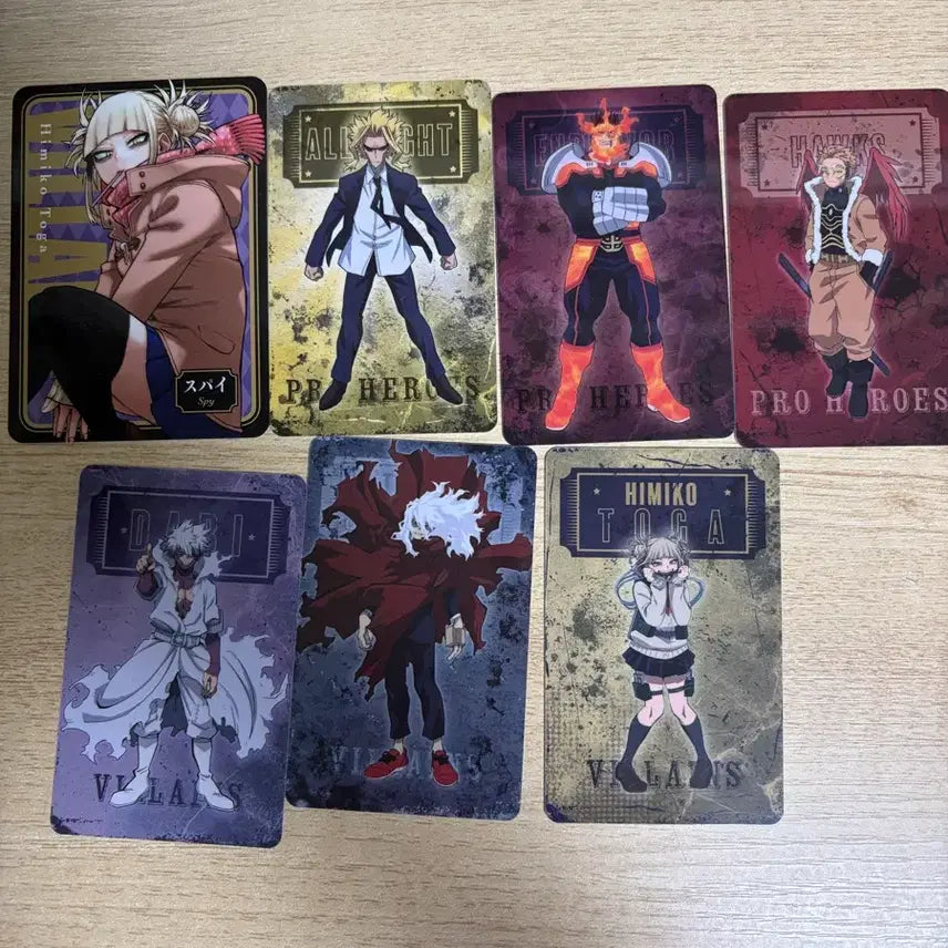 [BUNJANG] My Hero Academia Toga Card / (상점 구매자 전용) 나의 히어로 아카데미 나히아 토가 카드