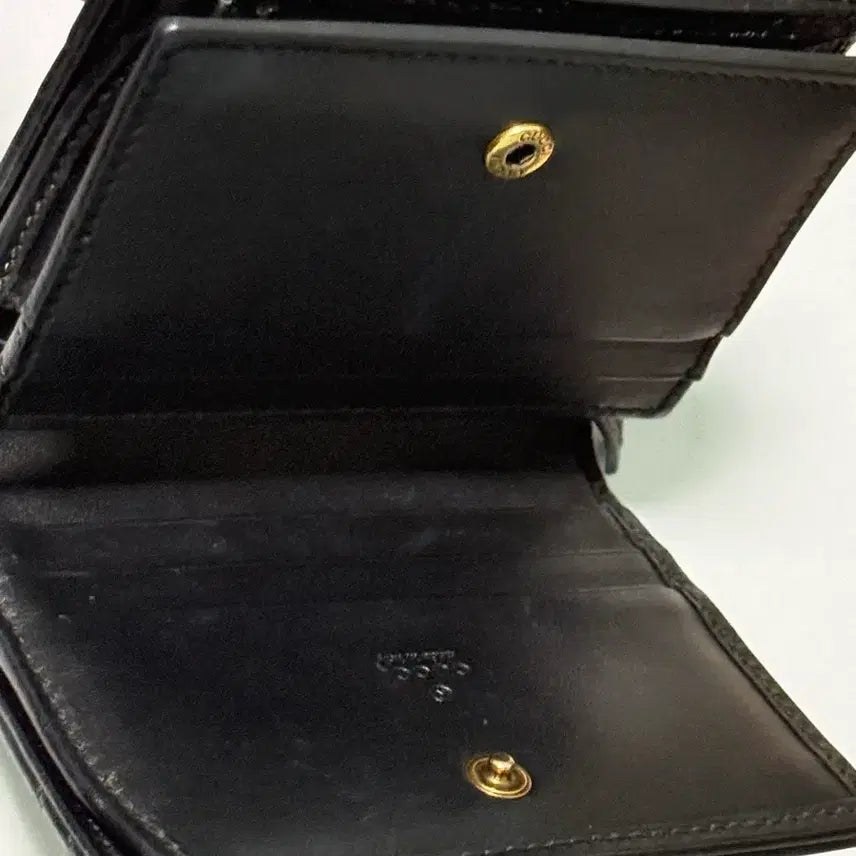 [BUNJANG] Gucci Marmont Bifold Wallet Black / 구찌 마몬트 반지갑 블랙