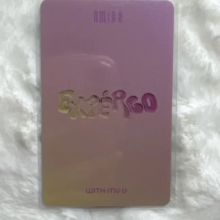 [BUNJANG] NMIXX Expergo Withmu Bay Photocard / nmixx expergo 위드뮤 배이