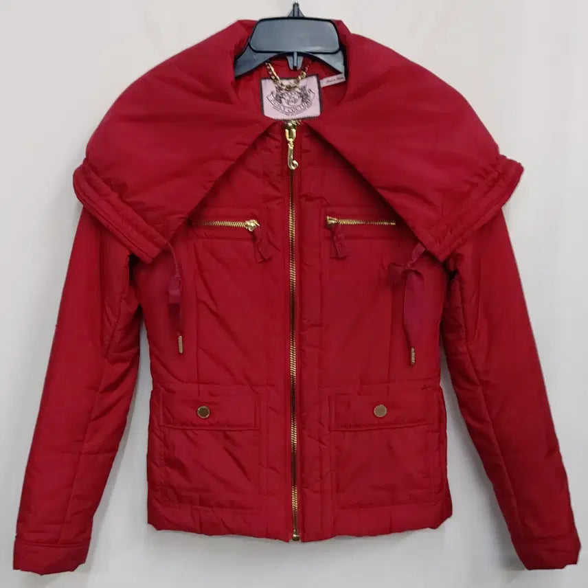 [BUNJANG] J.C. De Castelbajac Short Sleeve Lightweight Quilted Hooded Jacket / 주시꾸뛰르 빈티지 S(p) 숏슬리브 경량 퀼 후디 자켓. RD. -A