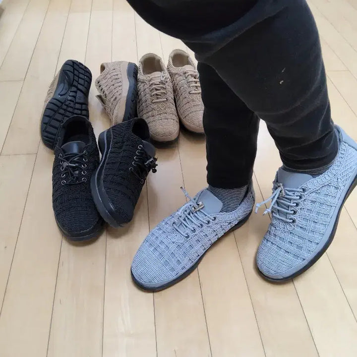 [SOLD OUT] 쌤플제작 상품 니트메쉬 스니커 여성 데일리슈즈
