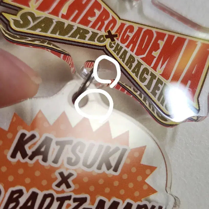 [BUNJANG] My Hero Academia Bakugo Sanrio Collaboration Keyring / 나히아 히로아카 바쿠고 바츠마루 산리오 콜라보 키링