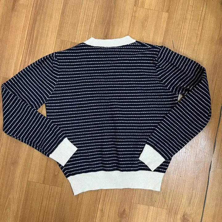 [BUNJANG] Olive Des Olive Striped Knit Top / 올리브데올리브 가로줄 니트티 89(55-66)