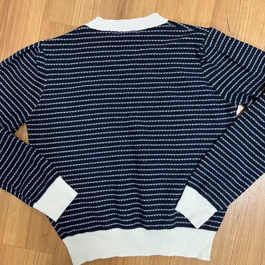 [BUNJANG] Olive Des Olive Striped Knit Top / 올리브데올리브 가로줄 니트티 89(55-66)