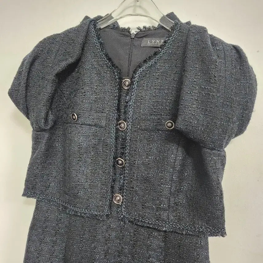 [BUNJANG] LYNN Tweed Mini Dress / LYNN린2021트위드 미니 원피스66하객패션