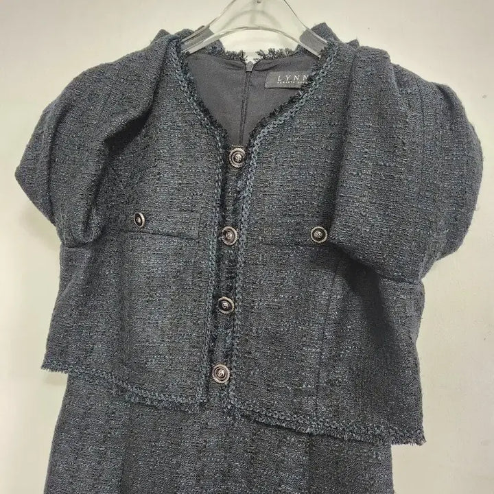 [BUNJANG] LYNN Tweed Mini Dress / LYNN린2021트위드 미니 원피스66하객패션