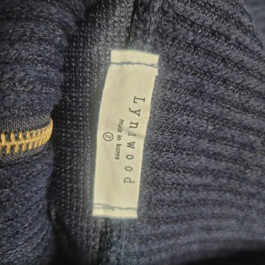 [BUNJANG] Lynwood Half-Zip Sweater Green/Navy / Lynwood 반집업 스웨터 녹색/남색