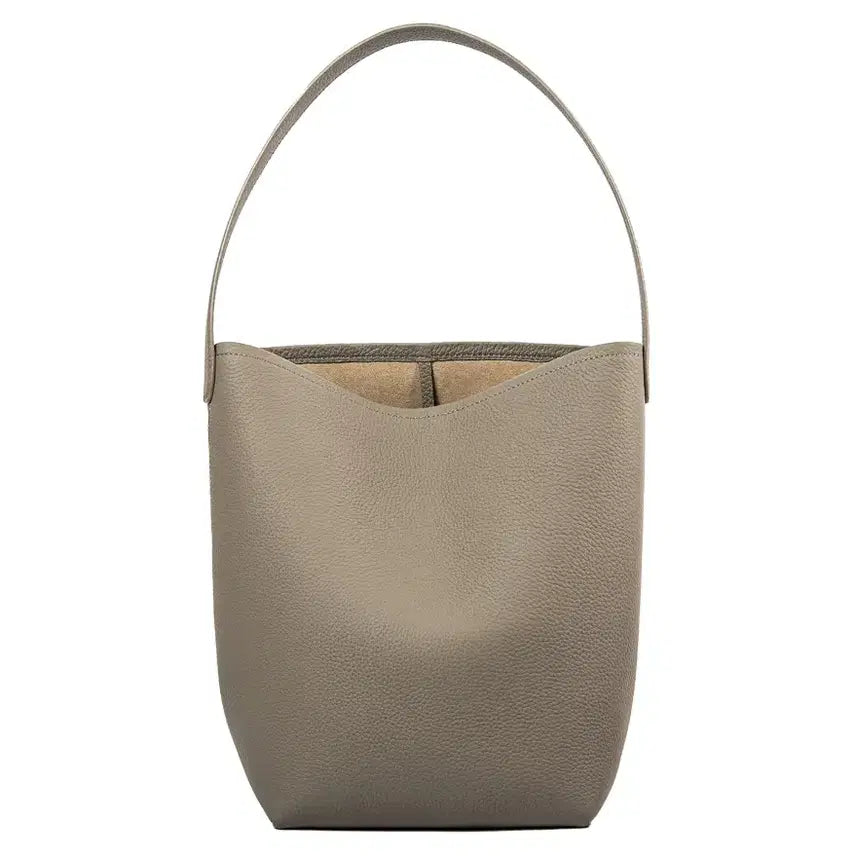 [BUNJANG] Handmade Natural Cowhide Square Tote Bag / 수제 천연 소가죽 사각 토트백 숄더백 파크백 가방