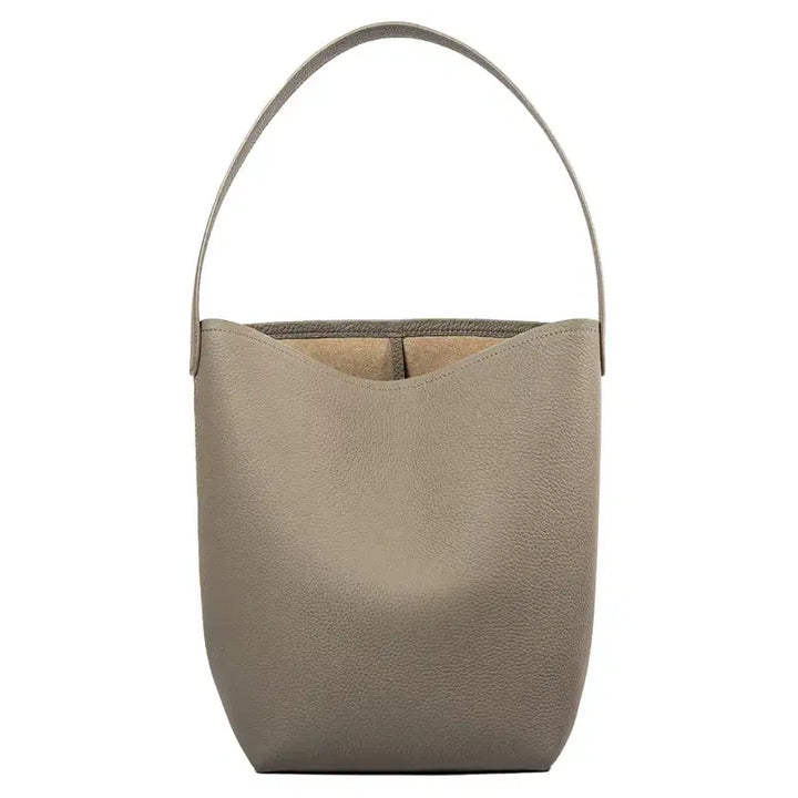 [BUNJANG] Handmade Natural Cowhide Square Tote Bag / 수제 천연 소가죽 사각 토트백 숄더백 파크백 가방