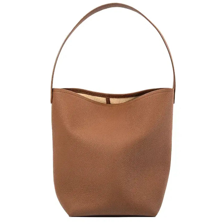 [BUNJANG] Handmade Natural Cowhide Square Tote Bag / 수제 천연 소가죽 사각 토트백 숄더백 파크백 가방