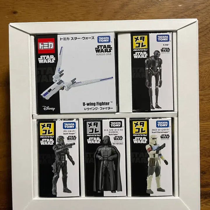 [BUNJANG] Takara Tomy Star Wars Rogue One Premium Figure Collection / 메타코레 스타워즈 로그원 프리미엄 피규어 컬랙션 5종다스베이더등