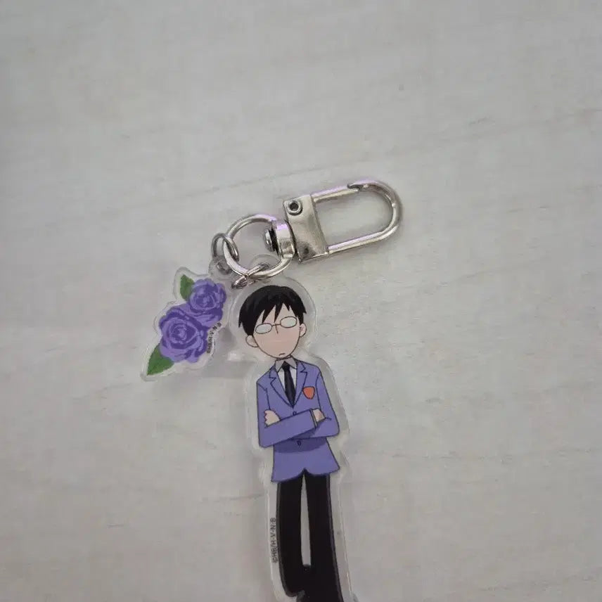 [BUNJANG] Ouran High School Host Club Kyouya Tunique Keychain / 오란고교 사교클럽 투니크 쿄우야 키링