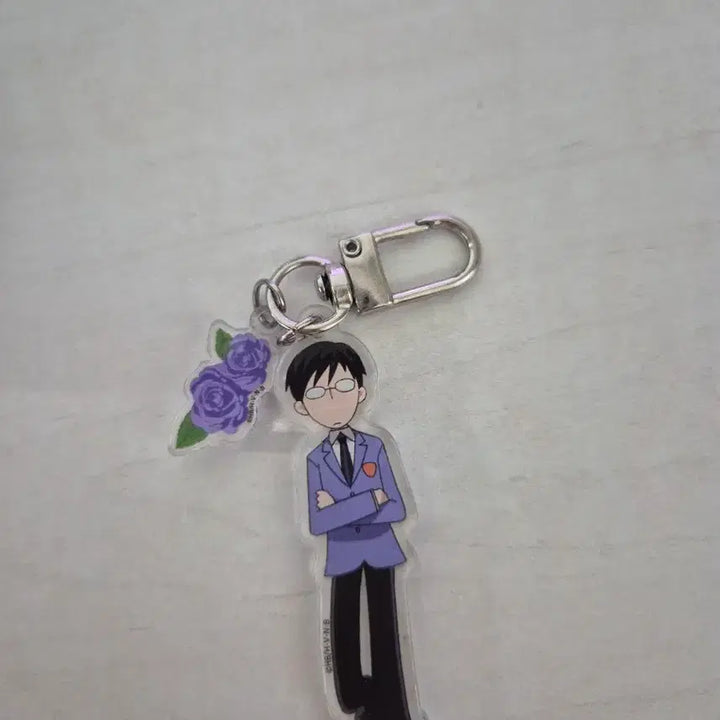 [BUNJANG] Ouran High School Host Club Kyouya Tunique Keychain / 오란고교 사교클럽 투니크 쿄우야 키링