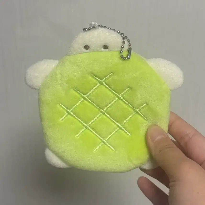[BUNJANG] Melon Bread Turtle Photocard Holder Keyring / 메론빵 거북이 포카홀더 키링