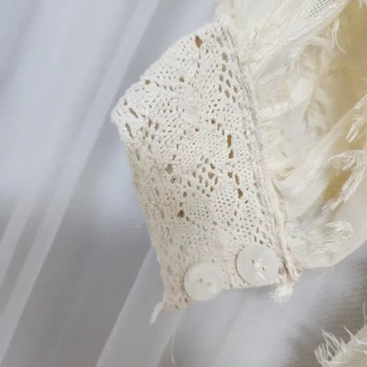 [BUNJANG] Ivory Long Dress / 아이보리 롱 원피스 free