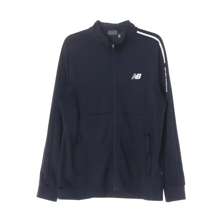 [BUNJANG] New Balance 24SS Logo Print Stand Neck Training Jacket / 뉴발란스 24SS 로고 프린트 스탠드넥 트레이닝 재킷