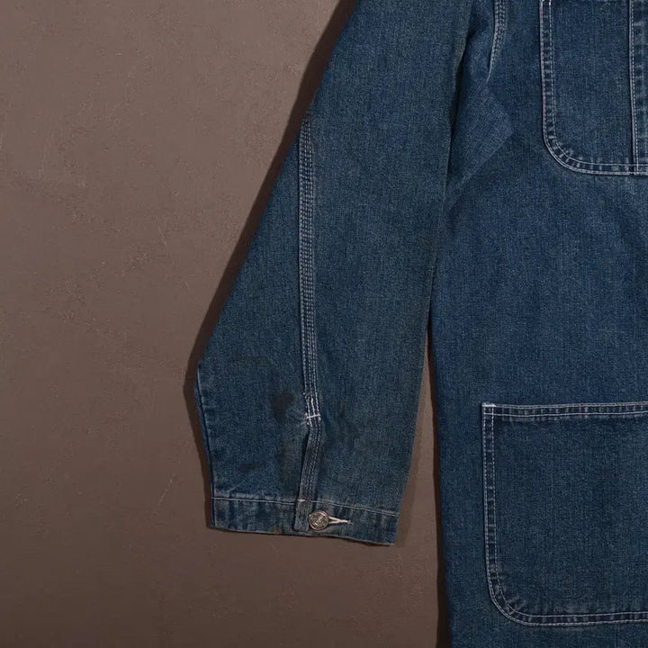 [BUNJANG] Vintage USA Denim Chore Jacket XL / 빈티지 USA 데님 초어자켓 C423