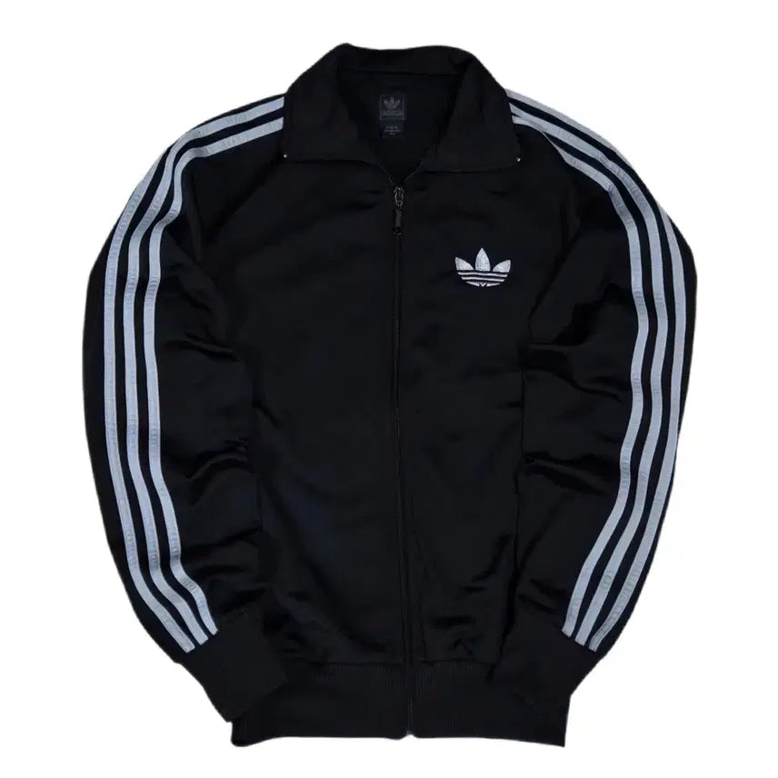 [BUNJANG] Adidas Firebird Black Silver Track Top / 아디다스 파이어버드 블랙 실버 져지 트랙탑