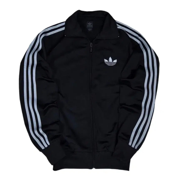 [BUNJANG] Adidas Firebird Black Silver Track Top / 아디다스 파이어버드 블랙 실버 져지 트랙탑