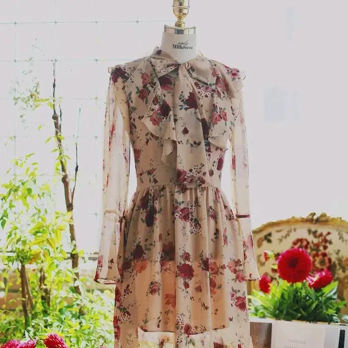[BUNJANG] Milkcocoa Floral Pattern Dress (M) / 밀크코코아 원피스(m) 팝니다