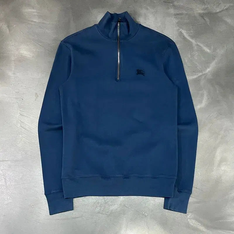 [BUNJANG] Burberry Brit Cotton Half-Zip Up Top / 버버리 브릿 코튼 하프집업 +명품감정서 y15847