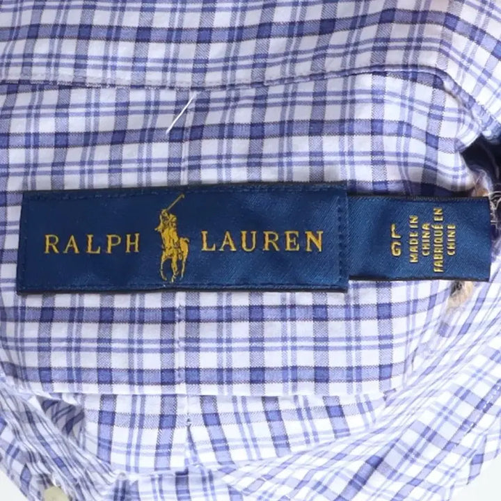 [BUNJANG] Polo Ralph Lauren Check Pattern Shirt / 폴로 랄프로렌 Polo Ralph Lauren Check Shirt