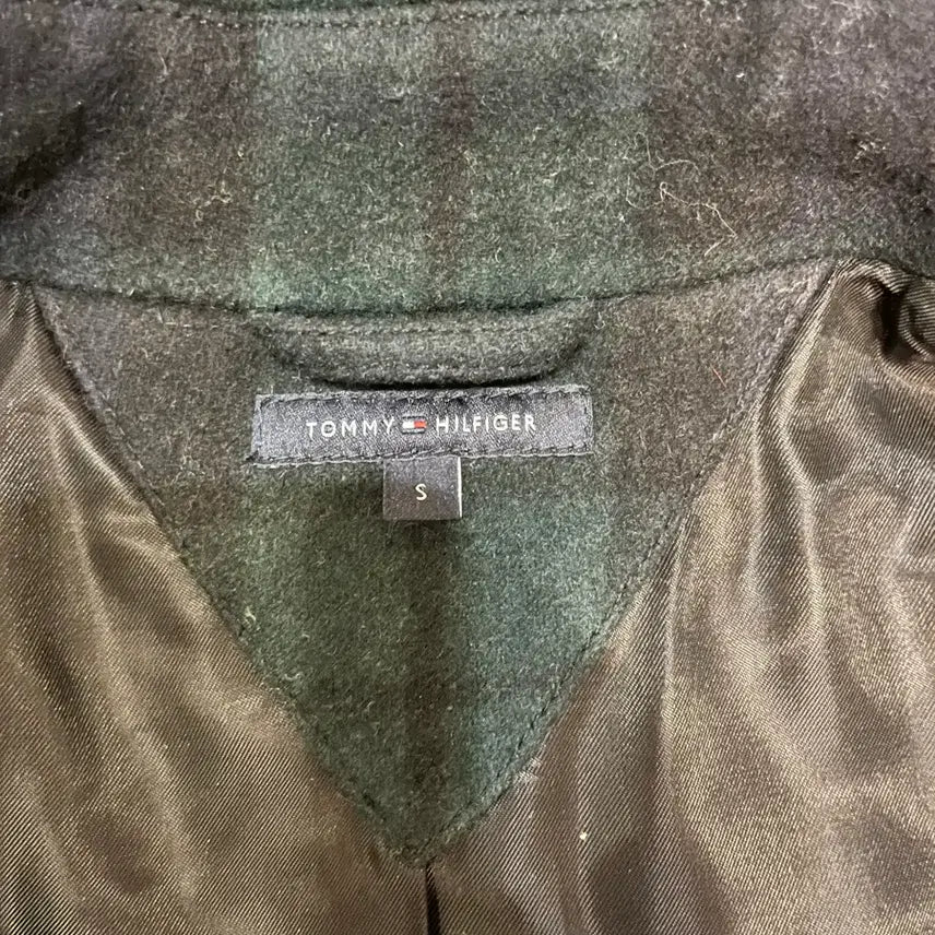 [BUNJANG] Tommy Hilfiger Blackwatch Wool Peacoat (Women&