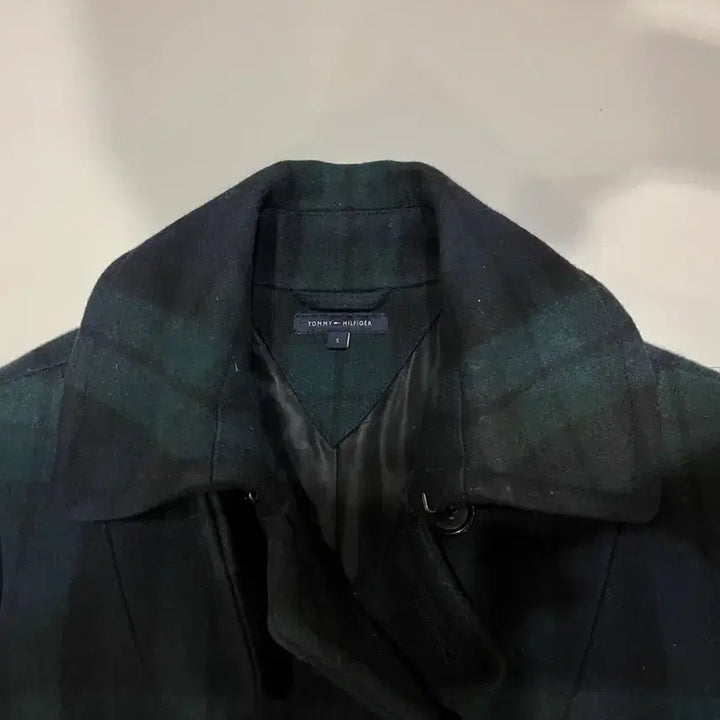[BUNJANG] Tommy Hilfiger Blackwatch Wool Peacoat (Women&