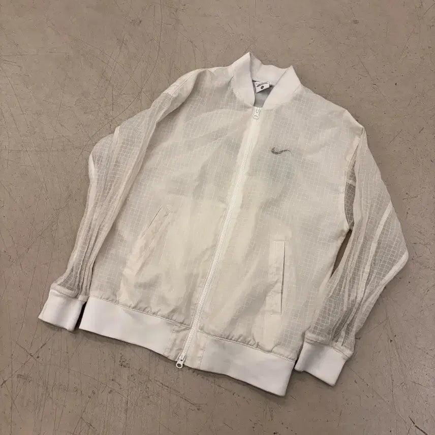 [BUNJANG] Nike Big Logo See-through Windbreaker / 나이키 빅로고 시스루 바람막이