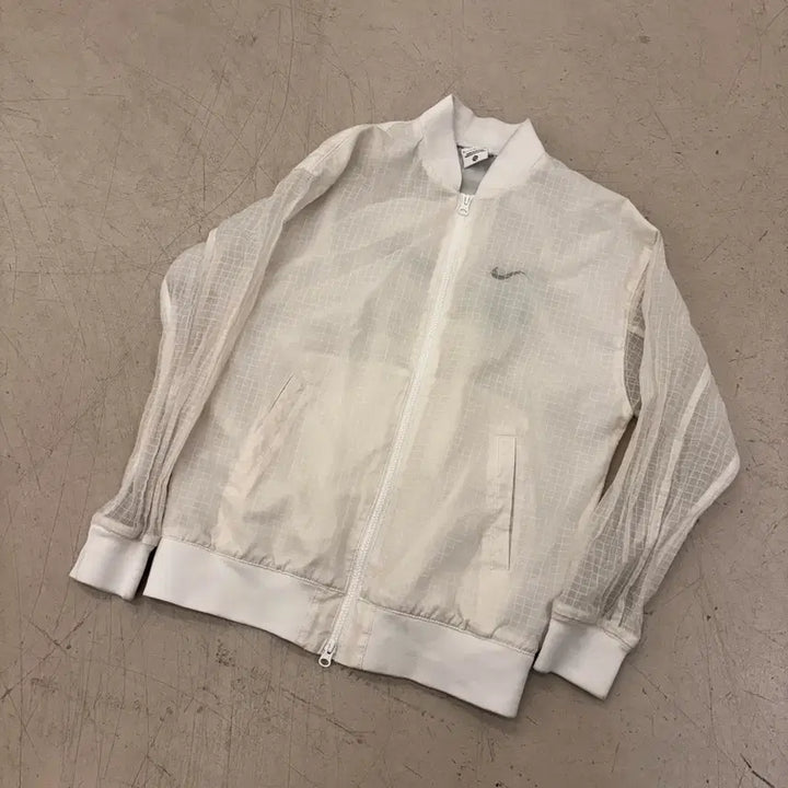[BUNJANG] Nike Big Logo See-through Windbreaker / 나이키 빅로고 시스루 바람막이