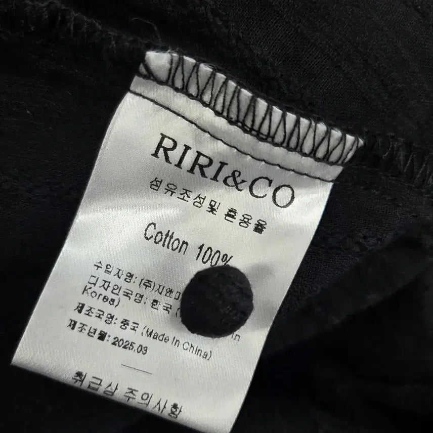 [BUNJANG] RIRI n CO Black Blouse / 빈티지 만원샵 RIRI n CO 블랙 블라우스