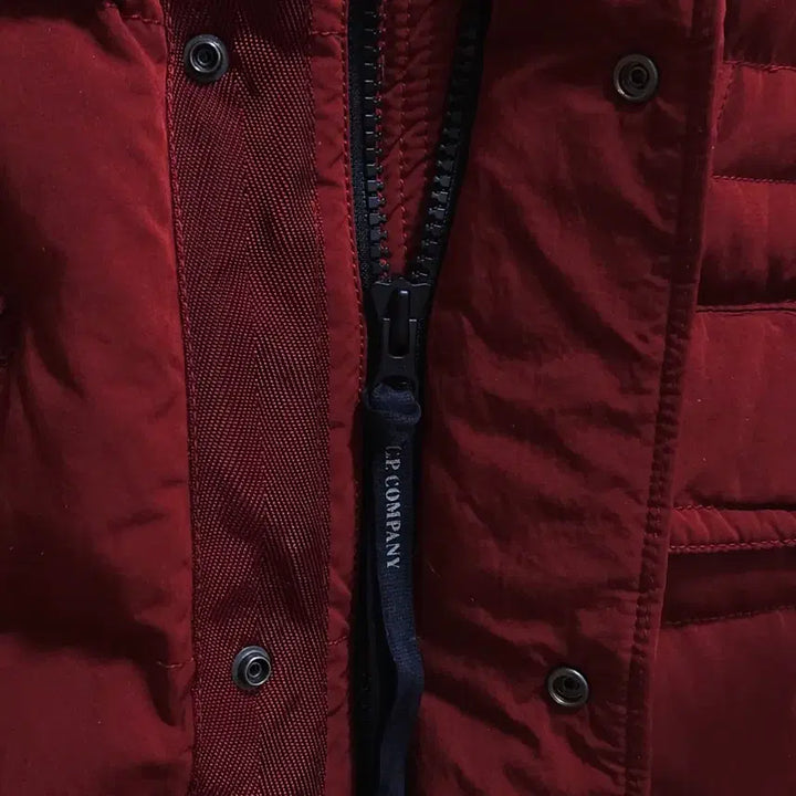 [SOLD OUT] CP 씨피컴퍼니 고글 패딩 자켓 레드 점퍼
