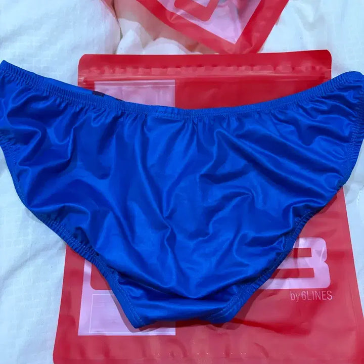 [BUNJANG] GX3 Blue Triangle Briefs - Large / gx3 블루 삼각 팬티 라지