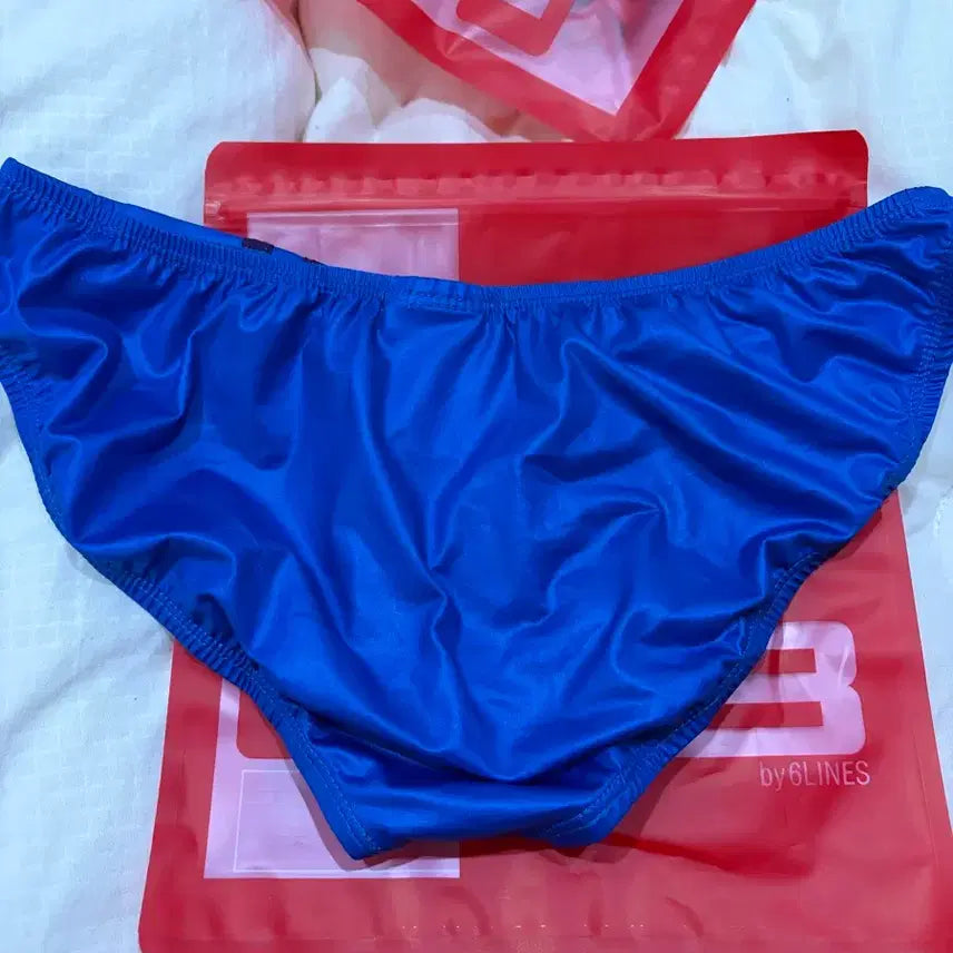 [BUNJANG] GX3 Blue Triangle Briefs - Large / gx3 블루 삼각 팬티 라지