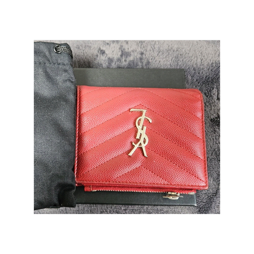 [SOLD OUT] 입생로랑 카드 지갑 ( 레드 )