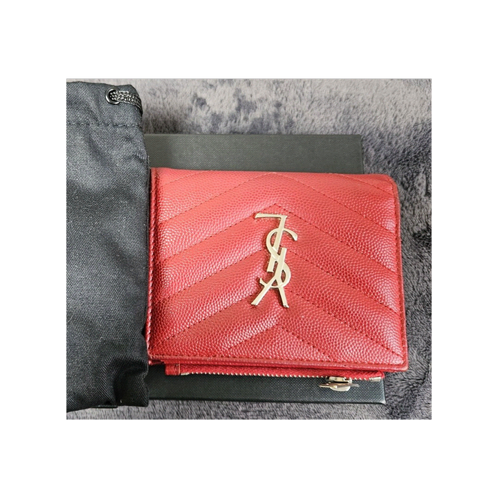 [SOLD OUT] 입생로랑 카드 지갑 ( 레드 )