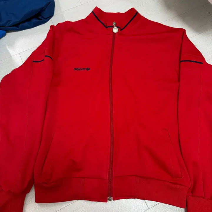 [BUNJANG] Adidas Old School Jersey (Red, Navy) / 아디다스 스펠링 올드스쿨 져지 레드 네이비