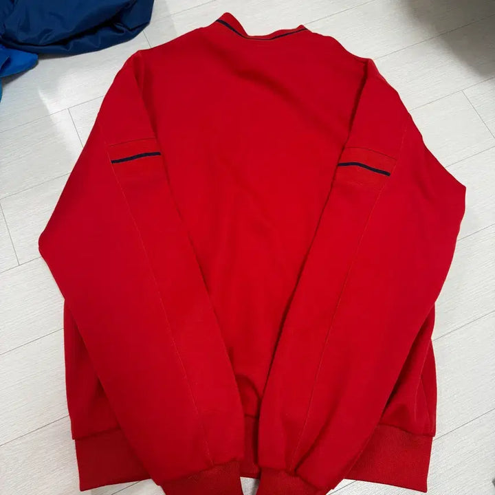 [BUNJANG] Adidas Old School Jersey (Red, Navy) / 아디다스 스펠링 올드스쿨 져지 레드 네이비