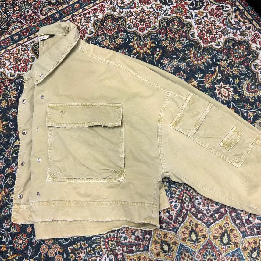 [BUNJANG] ZARA Vintage Racing Crop Jacket / 자라 빈티지 크롭 자켓