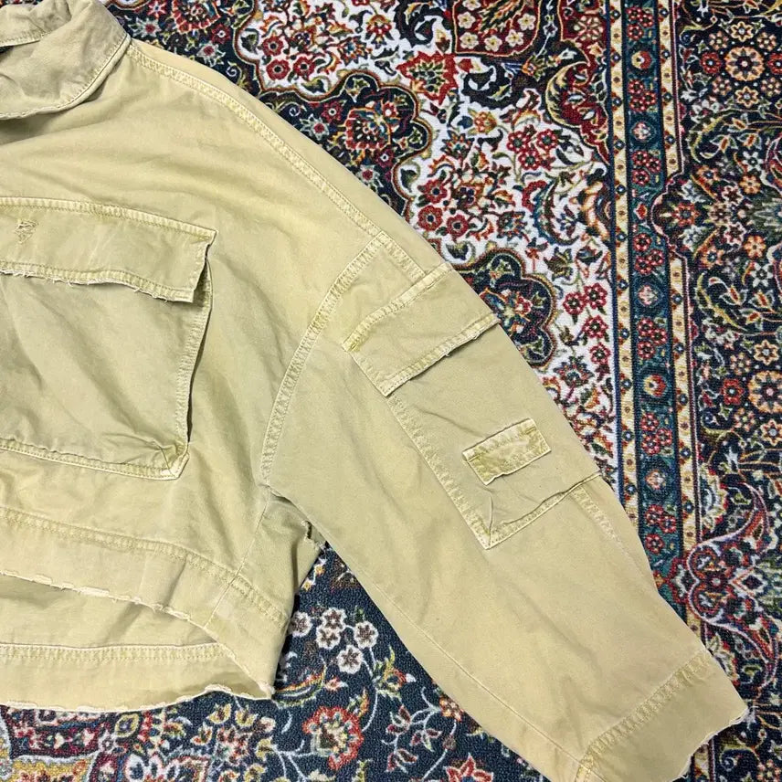 [BUNJANG] ZARA Vintage Racing Crop Jacket / 자라 빈티지 크롭 자켓
