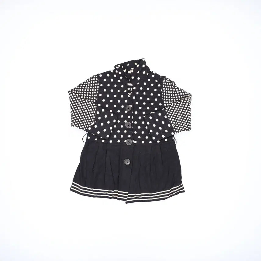 [SOLD OUT] M 겐조 여성 도트배색 니트가디건 0310H1