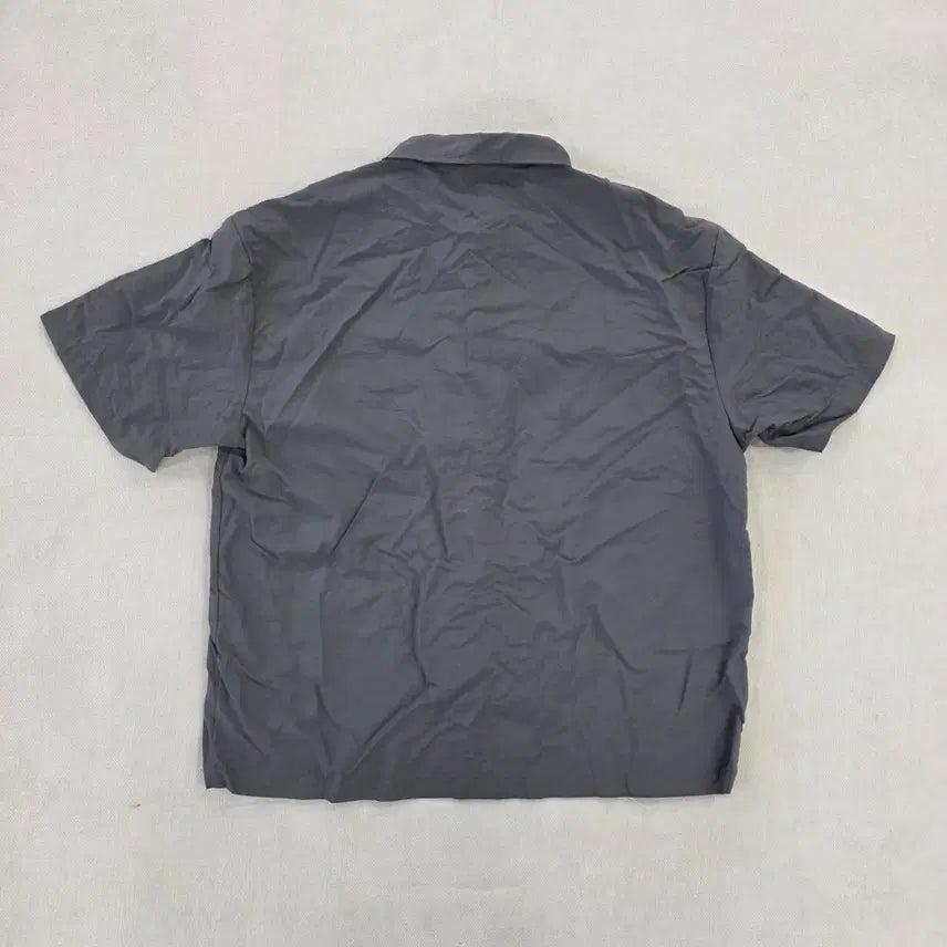 [BUNJANG] F Nylon Pocket Short Sleeve Shirt 0213J / [F] 반팔 셔츠 나일론 포켓셔츠 0213J