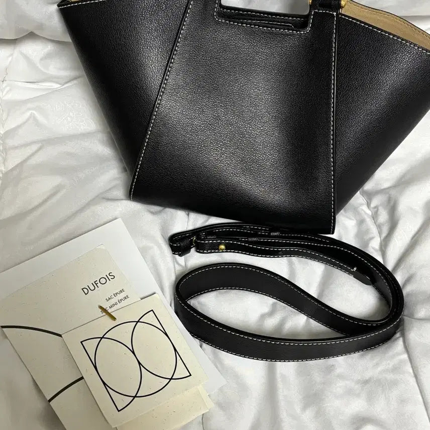[BUNJANG] Dupois Mini Sac Epure Black Shoulder Bag / 듀푸아 미니 삭 에퓌르 블랙